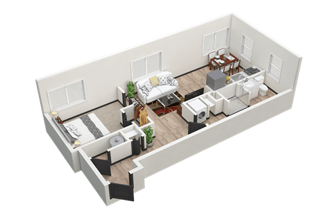 The Weller I - Floor Plan